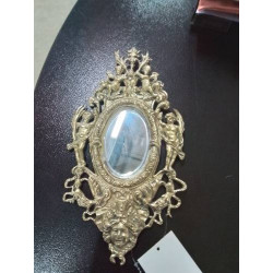 MIROIR BRONZE AUX ANGELOTS...
