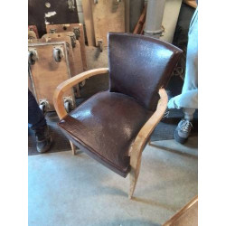 BRIDGE BOIS CAPITONNÉ SKAI...