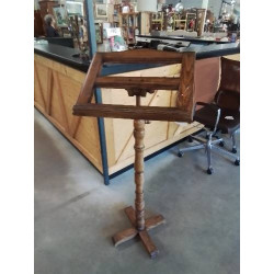 LUTRIN BOIS TOURNÉ RÉGLABLE...