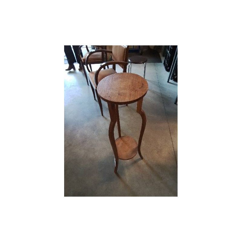 SELLETTE HAUTE RONDE BOIS CLAIR 2 NIVEAUX 