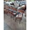 4 CHAISES BISTROT BOIS ANNÉES 50