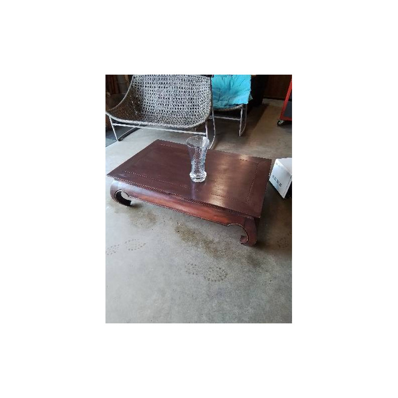 TABLE BASSE RECTANGULAIRE OPIUM BOIS