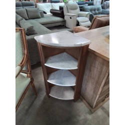 BIBLIOTHÈQUE D’ANGLE BOIS...