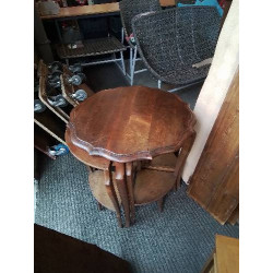 GUERIDON ROND CHANTOURNÉ...