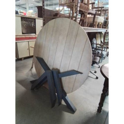 TABLE RONDE DE JARDIN ALU...