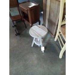 TABOURET A VIS BOIS NATUREL 