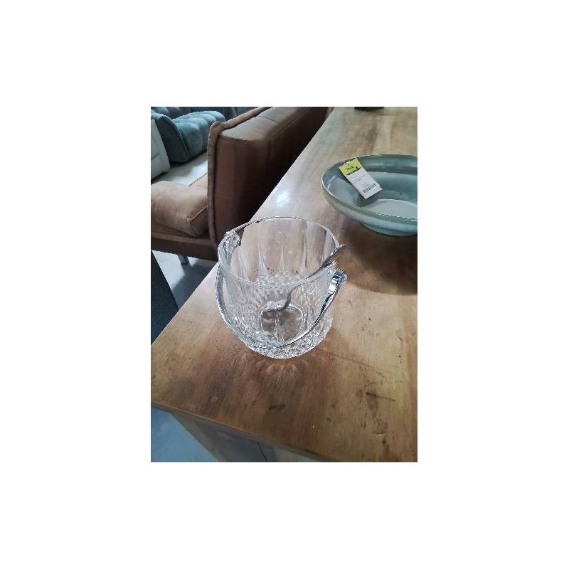 SEAU A GLACE CRISTAL TAILLÉ 