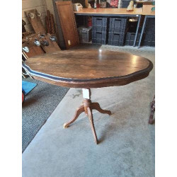 TABLE VIOLONNÉ BOIS 