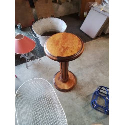 SELLETTE RONDE BOIS CLAIR