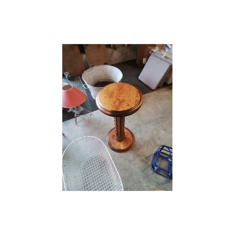 SELLETTE RONDE BOIS CLAIR