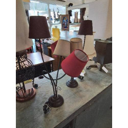 LAMPE MÉTAL NOIR COURBÉ 3...