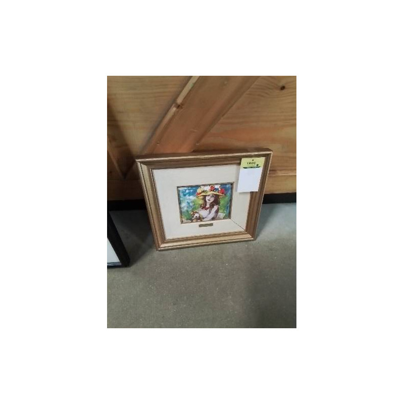 REPRODUCTION SUR PLAQUE ÉMAILLÉE RENOIR 