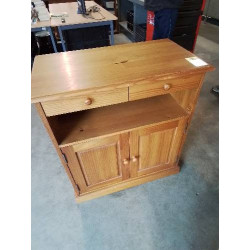 MEUBLE TV PIN 2 TIROIRS 1...