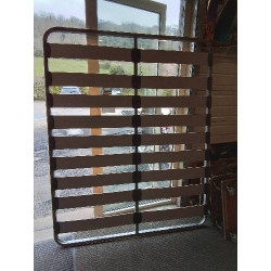 SOMMIER CADRE MÉTAL GRIS A...