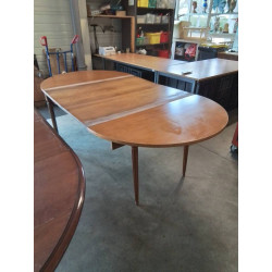 CONSOLE DEMI LUNE BOIS...