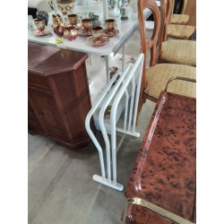 SÈCHE SERVIETTE MÉTAL BLANC 