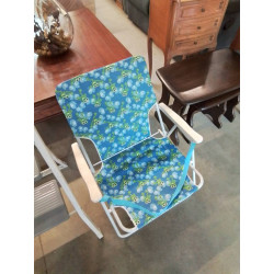 SIÈGE DE PLAGE PLIANT METAL...