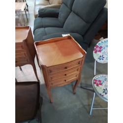 CHEVET BOIS CLAIR 3 TIROIRS...