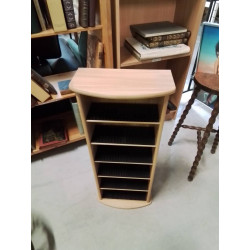 COLONNE RANGE CD’S BOIS CLAIR