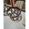 TABOURET ROND ROTIN 