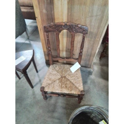 CHAISE ENFANT BOIS PAILLÉ...