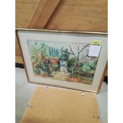 AQUARELLE HAMEAU YVES BECON...