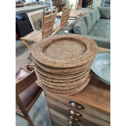 10 DESSOUS DE PLAT ROND...