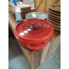 COCOTTE RONDE FONTE ÉMAILLÉE ROUGE STAUB 30CM