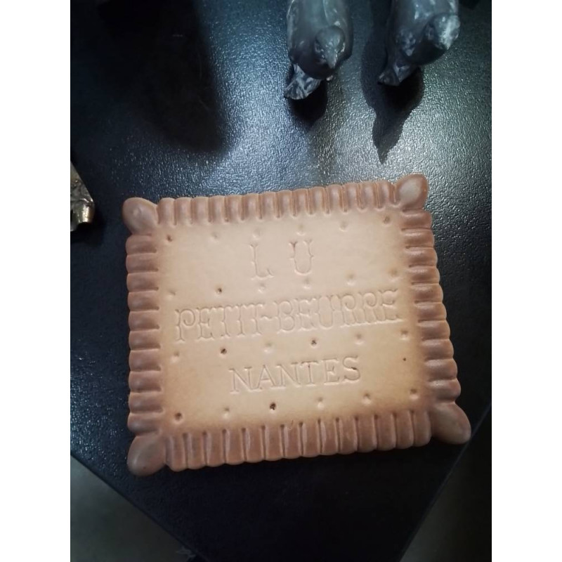 DESSOUS DE PLAT PUBLICITAIRE LU PETIT BEURRE NANTES GÉNÉRALE BISCUIT CRÉATION FORMES ET SCULPTURE 