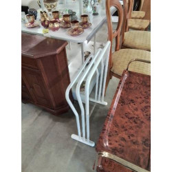 SÈCHE SERVIETTE MÉTAL BLANC 