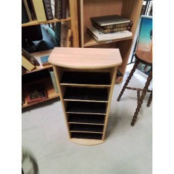 COLONNE RANGE CD’S BOIS CLAIR