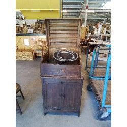 GRAMOPHONE DIFFUSOR  PATHE 1922 AVEC 32 DISQUE