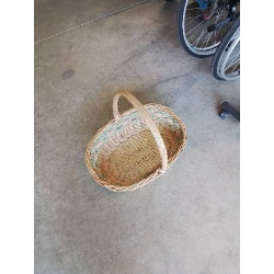 PANIER OVALE VANNERIE...