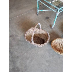 PANIER OVALE VANNERIE 