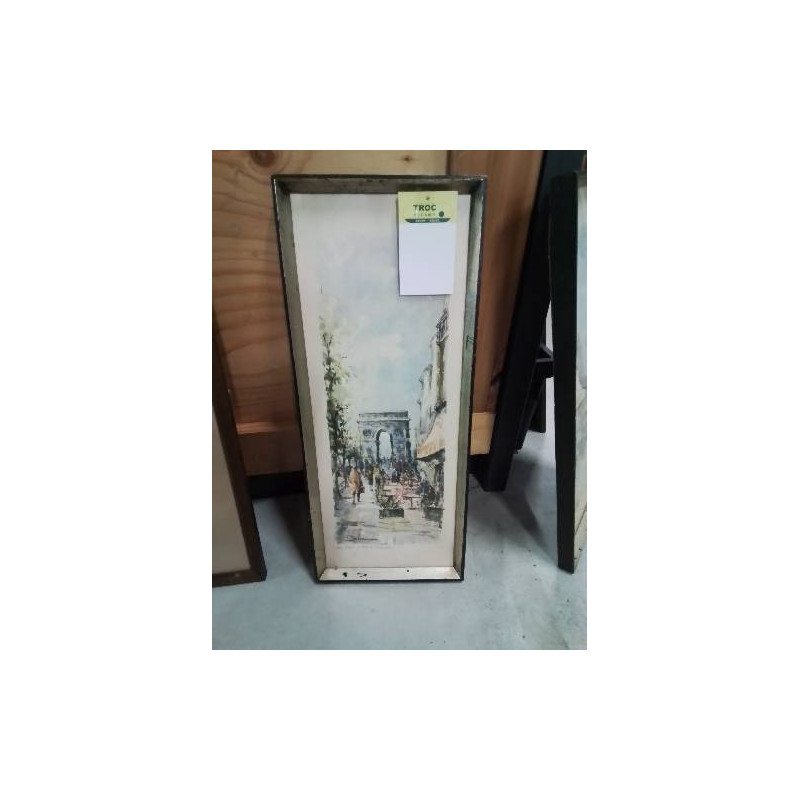 GRAVURE PARIS ARC DE TRIOMPHE DELAUNE