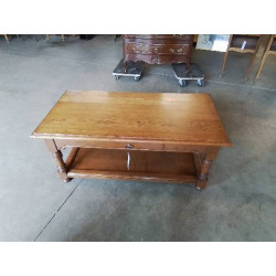TABLE BASSE BOIS A COLONNES...