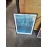 LITHOGRAPHIE NUMÉROTÉE FLEURS BLEUES PATRICK WARAVKA 1942 41X56