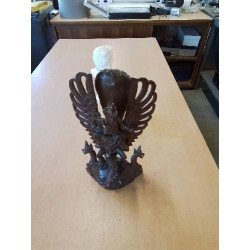 STATUETTE BOIS SHIVA