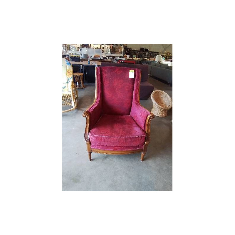 FAUTEUIL STYLE DIRECTOIRE VELOURS