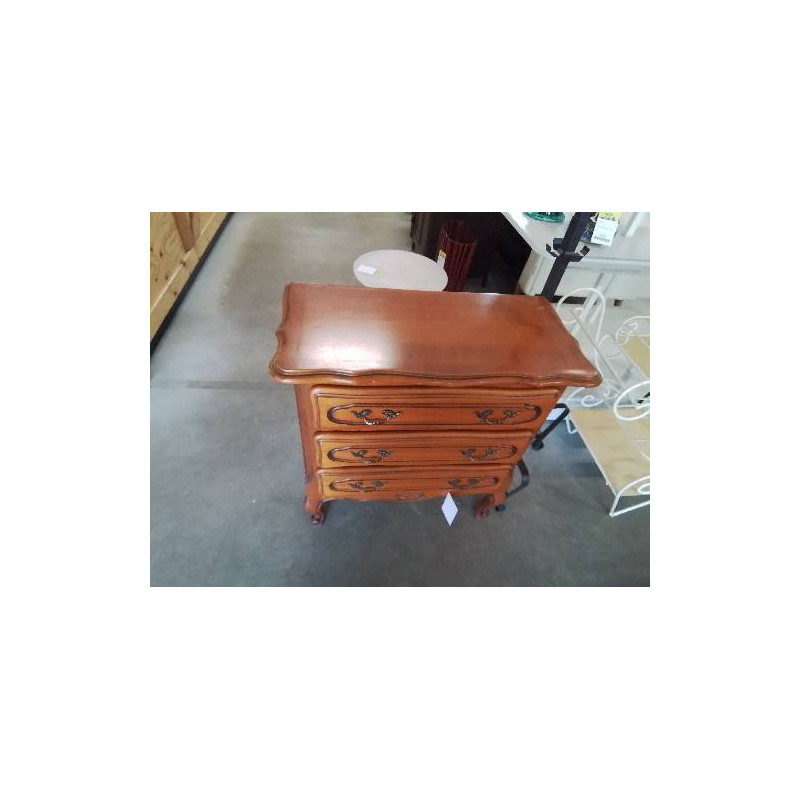 COMMODE STYLE LOUIS XV 3 TIROIRS 