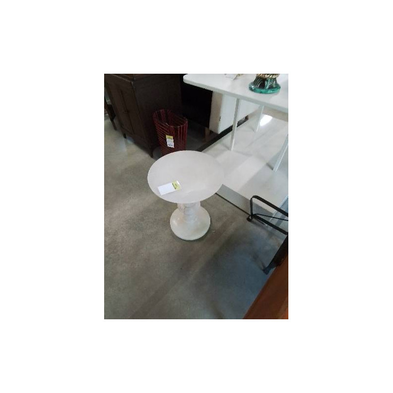 GUERIDON  ROND ALBATRE 