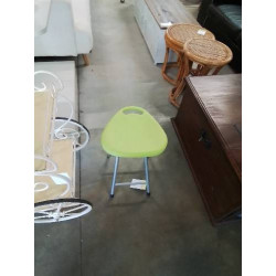TABOURET PLIANT METAL GRIS...