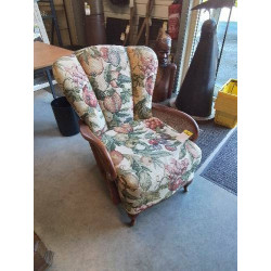 FAUTEUIL BOIS ASSISE ET...