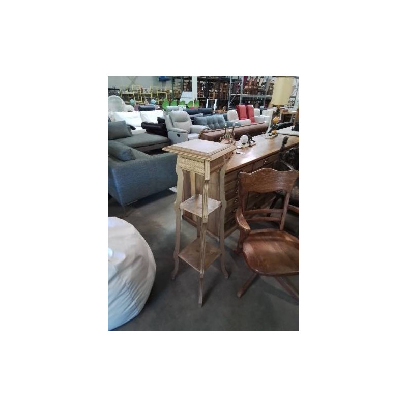 SELLETTE HAUTE BOIS DORE DESSUS MARBRE STYLE LOUIS XVIFIN XIXE 