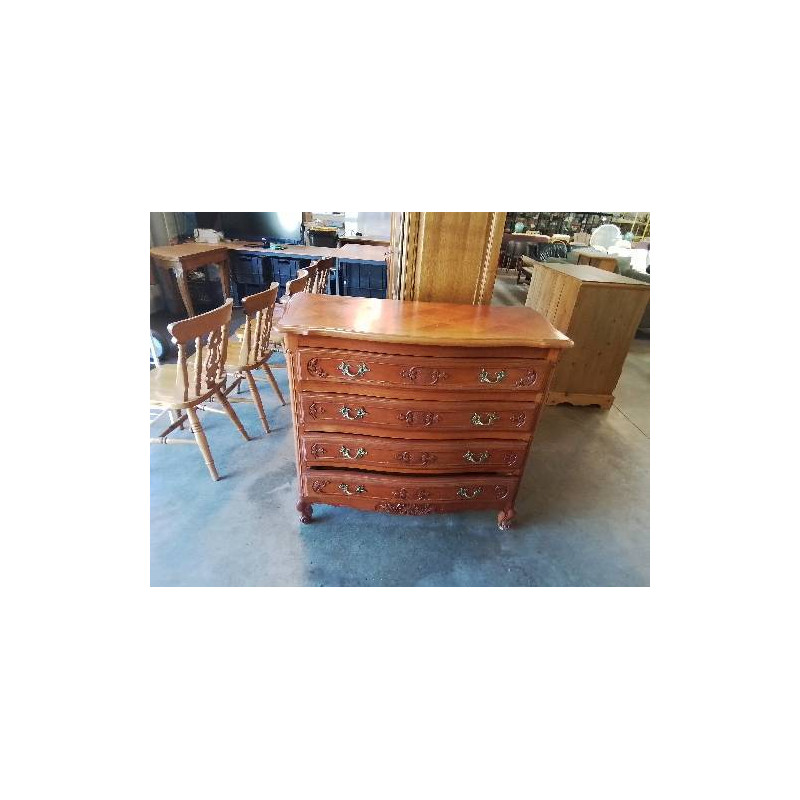 COMMODE GALBEE STYLE LOUIS XV 4 TIROIRS 
