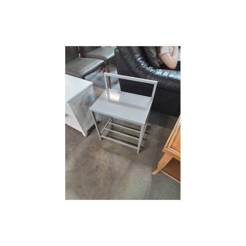 CHEVET MÉTAL GRIS