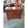 COMMODE BOIS CLAIR 4 TIROIRS STYLE LOUIS PHILIPPE 