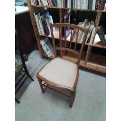 CHAISE BOIS CLAIR ASSISE...