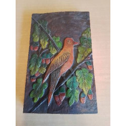 SCULPTURE SUR BOIS OISEAU...