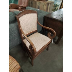 FAUTEUIL A CROSSES BOIS...